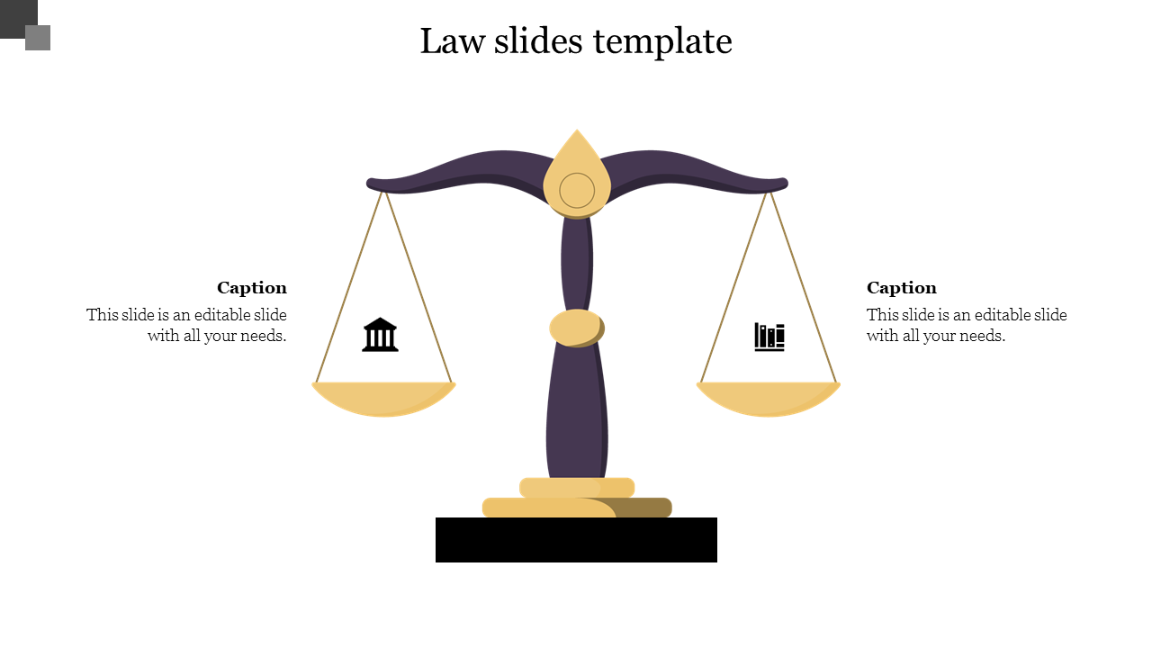 law slides template